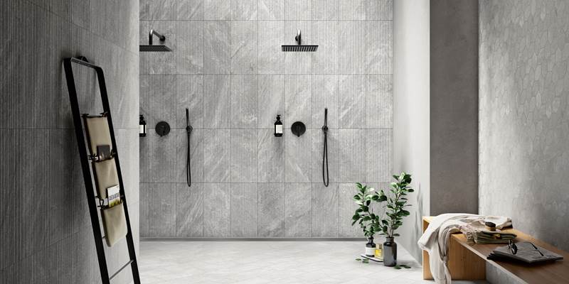 Klint Grey Lines 377462 Miljö Dusch